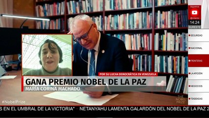 ¿Qué hay detrás del Nobel de la Paz de María Corina Machado?