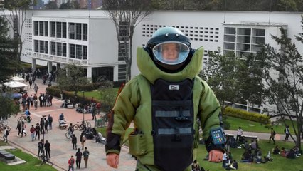Distrito responde a amenaza de explosivos en la U. Nacional