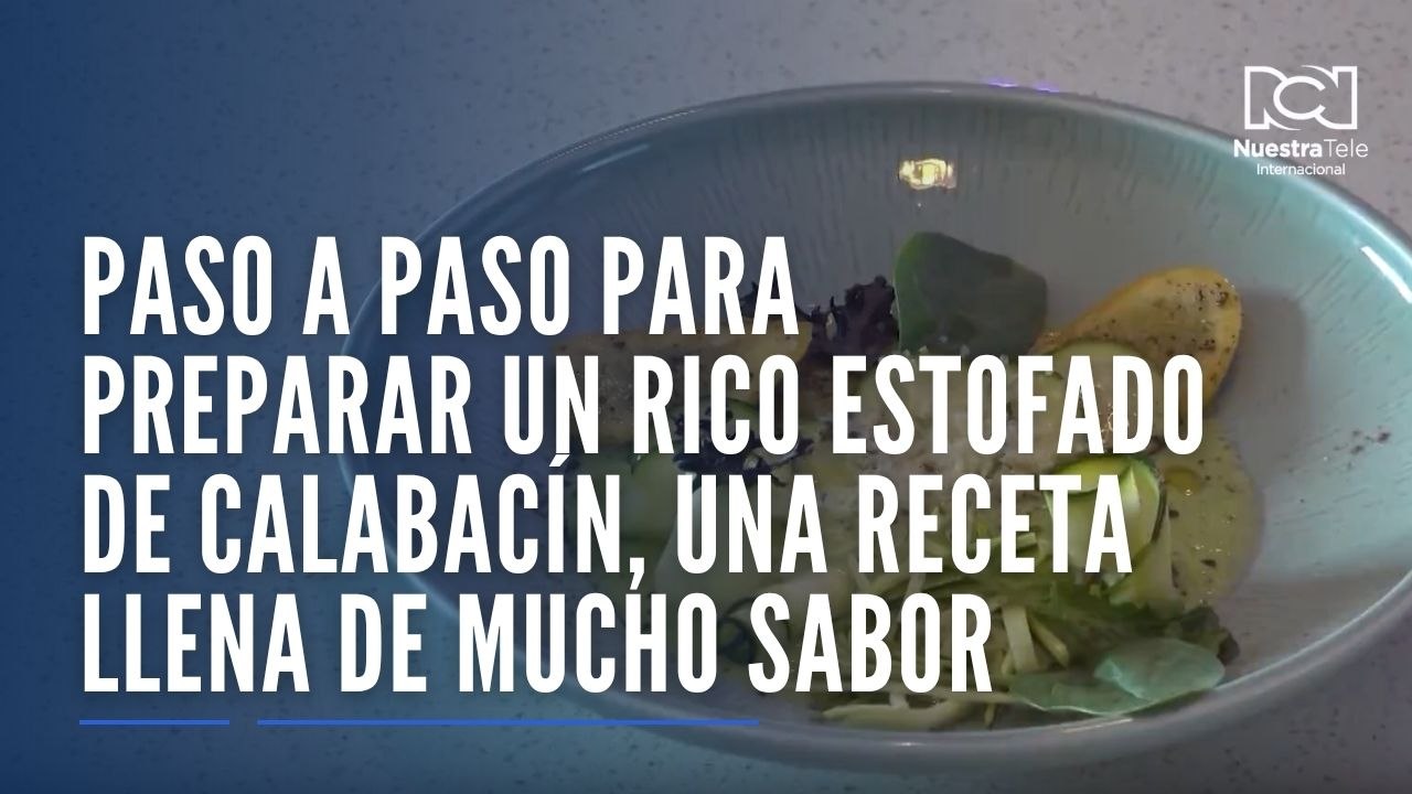 Paso a paso para preparar un rico estofado de calabacín, una receta llena de mucho sabor