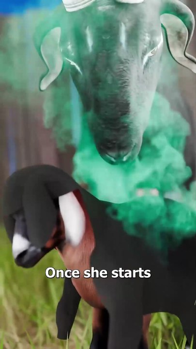 Goat WIGGLEWIGGLEWAGGLE NOOOOOOSE!