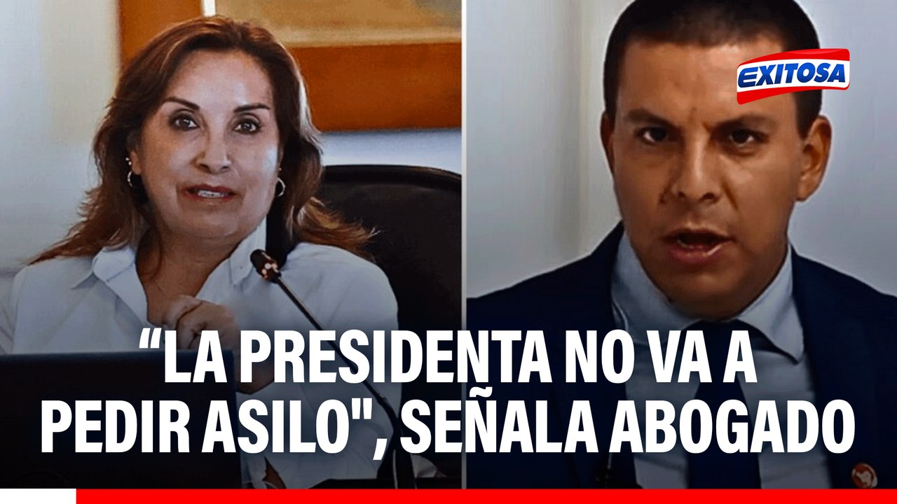 Abogado de Dina Boluarte descarta que expresidenta pida asilo o tenga planeado fugarse