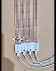 665mm 600w 1200w Shortwave IR lamps halogen heating tube