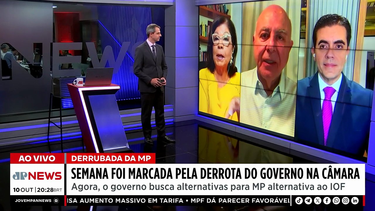 EUA APLICAM NOVA TAXA CONTRA CHINA / DÓLAR DISPARA | JORNAL JOVEM PAN -  10/10/2025