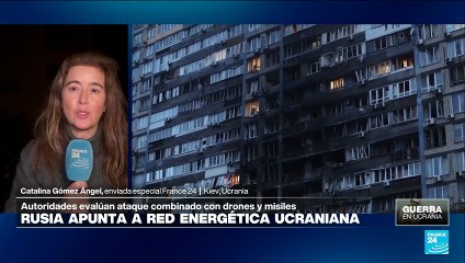 Ataques con drones sacuden Ucrania: los civiles se quedan sin electricidad, agua e Internet