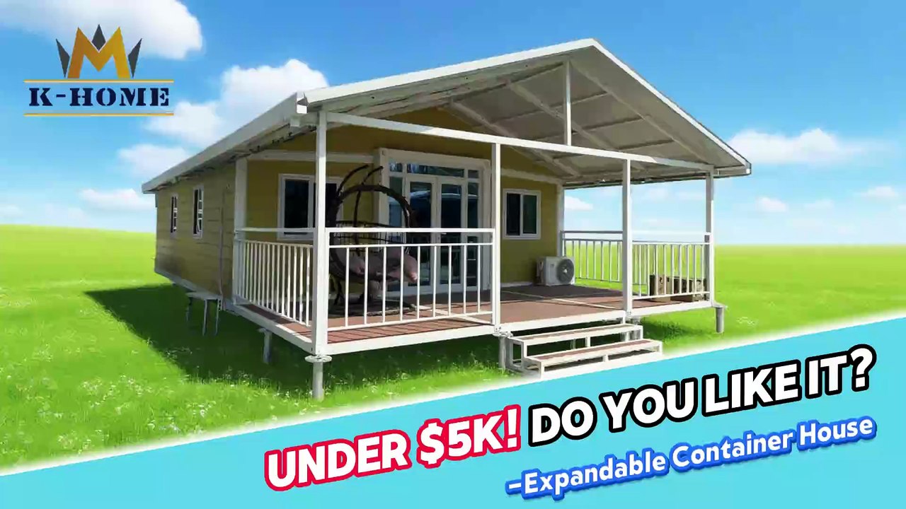 You can own a house for less than $5000！#expandablecontainerhouse #containerhouse