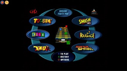 Arcade Party Pak (PS1) Klax Longplay