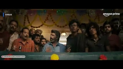 Thalaivar Rajnikanth Mass Moments 🔥  Coolie Best Scene  Prime Video India #movie #action #trending - Prime Video India