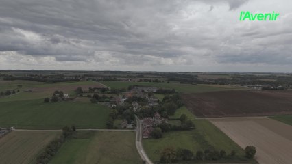 Le Brabant wallon vu du ciel : Baisy-Thy, à l’ombre de Saint-Hubert