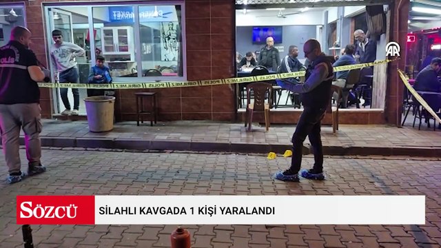 Silahlı kavgada 1 kişi yaralandı