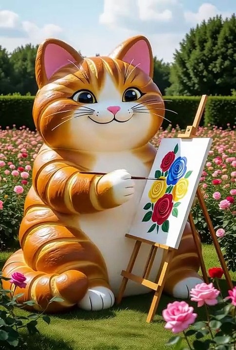 Painting cats
