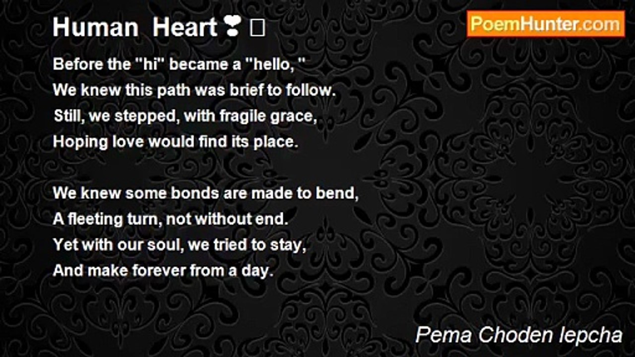 Pema Choden lepcha - Human Heart❣️