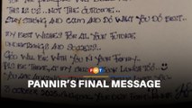 Pannir’s final message on gratitude, faith and resilience to lawyer
