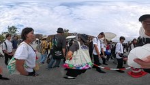大阪万関西博 大屋根リング2km散策＆空飛ぶ車映像【360°動画】2025年10月10日撮影　　Osaka Kansai Expo 2025 Large Roof Ring 2km Walk & Flying Car Footage [360° Video] Filmed on October 10, 2025