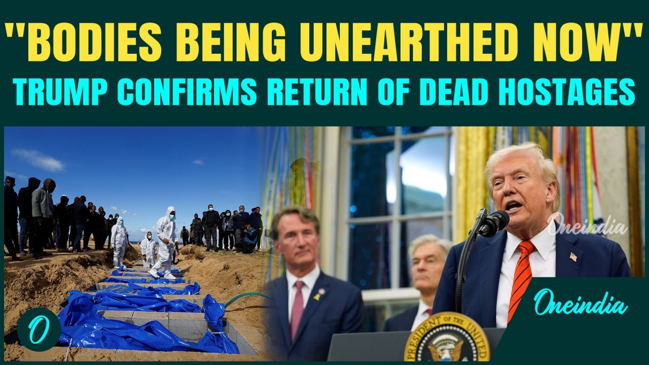 VIDEO: ‘Bodies Being Unearthed’ Trump Confirms...