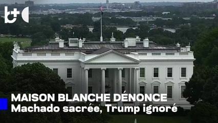 La Maison Blanche critique le refus du Comité Nobel d'attribuer à Trump le Nobel de la paix 2025
