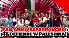🔥🚨¡PAN ARMA ZAFARRANCHO POR MINUTO DE SILENCIO! ¡MORENA DEFIENDE a PALESTINA en el CONGRESO!