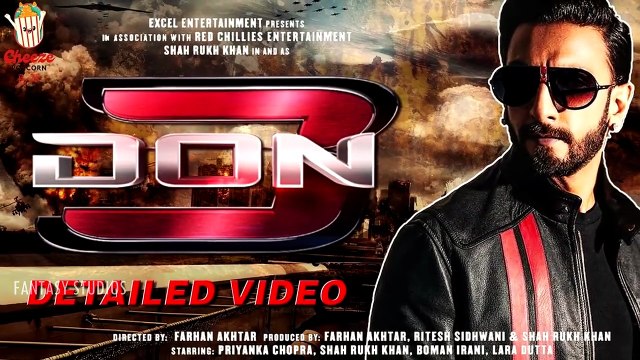 409. DON 3 - Official Trailer Ranveer Singh Shah Rukh Khan Deepika Padukone, Priyanka Chopra Upda