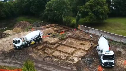 Our DREAM HOME Build _ 1 Year in 15 Minutes... (Full Timelapse)(360P)