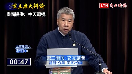 台南、高雄2026未拿下一都就下台？張亞中：選輸黨主席下台什麼意義