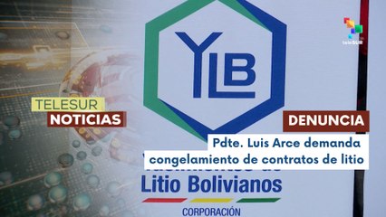 Pdte. Luis Arce denuncia boicot por parte de la oposición contra la economía