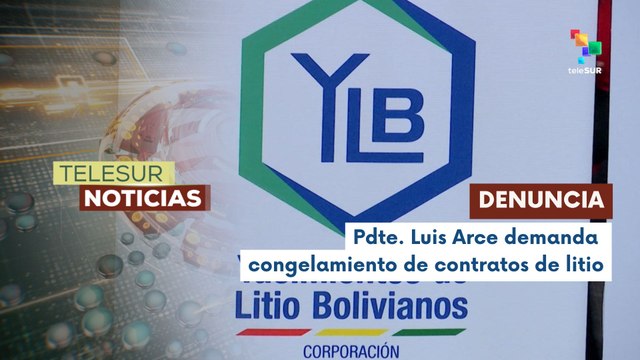 Pdte. Luis Arce denuncia boicot por parte de la oposición contra la economía