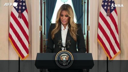 Melania Trump: "Collaboro con Putin per riportare a casa i bambini ucraini"