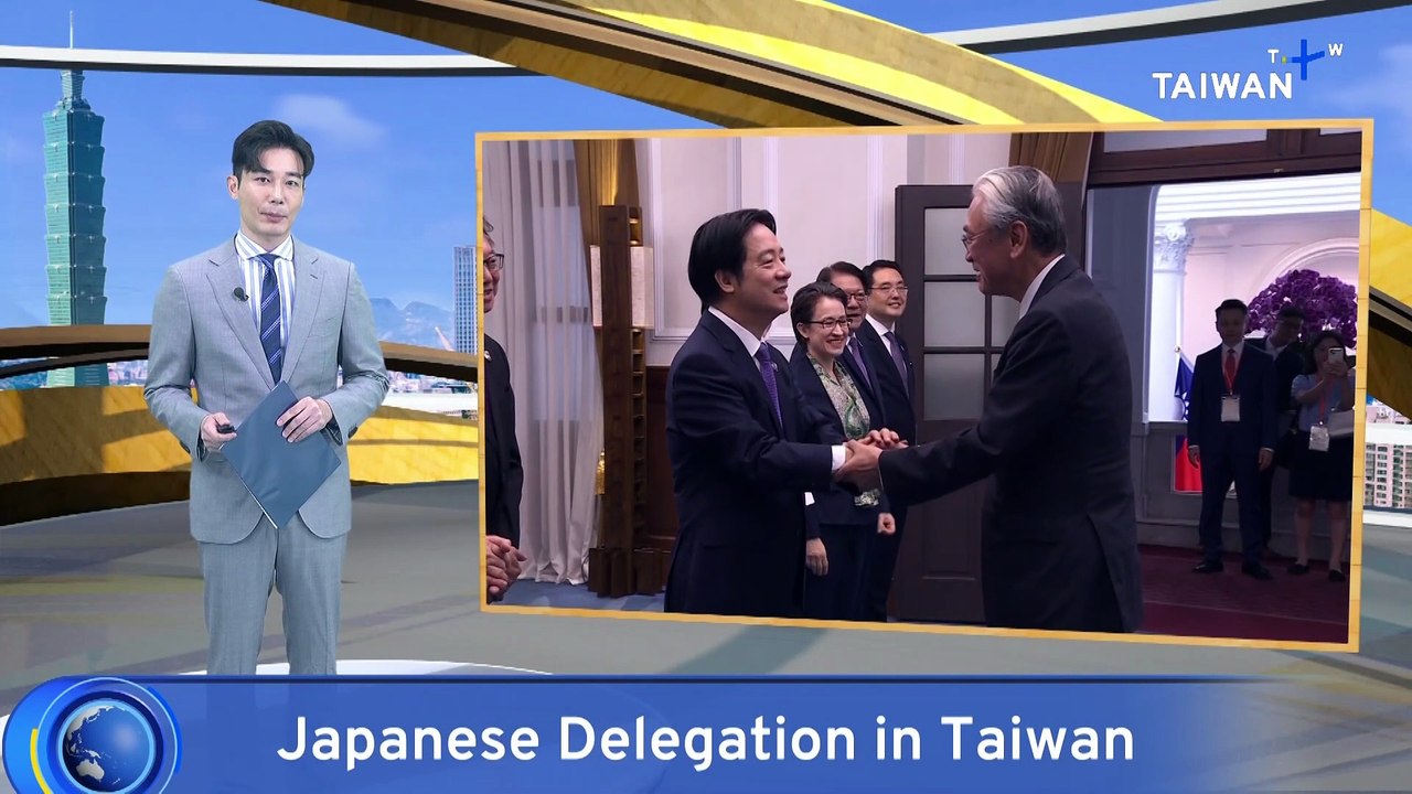 Japan's LDP Leader Takaichi Sanae Passes on Letter to President Lai Ching-te