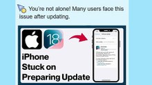 Fix iOS Stuck on "Preparing Update" Screen (Quick & Safe)