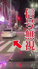 【accident】Ignoring traffic lights（LEXUS IS）
