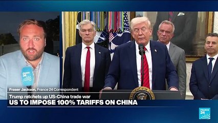 Trump announces additional 100 percent China tariff