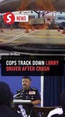 Garbage truck driver flees after crashing into LDP toll plaza