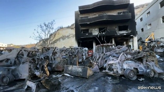 L'esercito israeliano: colpiti siti Hezbollah in sud Libano