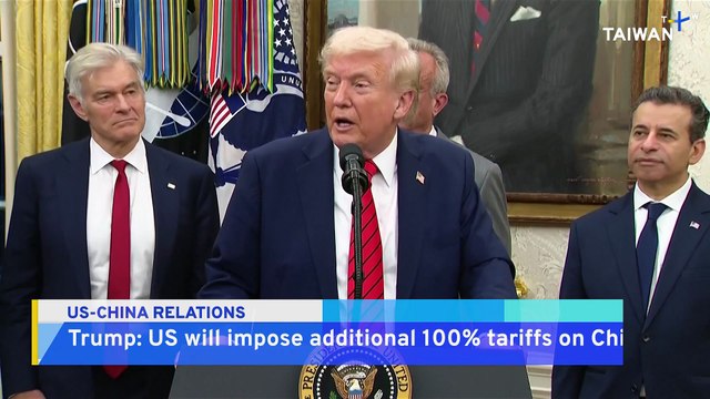 US President Trump To Add 100% Tariffs On China Over Rare Earth Export Controls