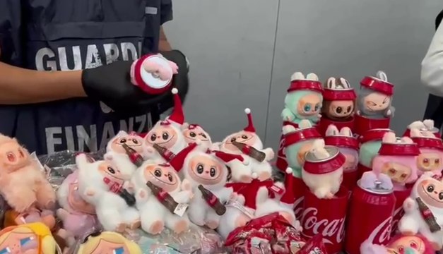 Contraffazione, sequestrati a Malpensa oltre 1 milione di giocattoli e figurine (11.10.25)