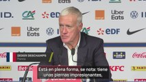 Deschamps aclara lo sucedido con la lesión de Mbappé