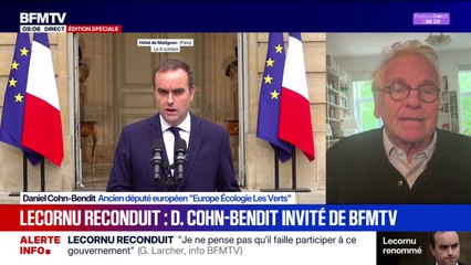 "La Ve République ne fonctionne plus", déclare Daniel Cohn-Bendit, ancien député européen EELV