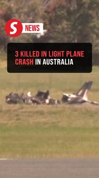 Three dead after light plane crash in Australia
