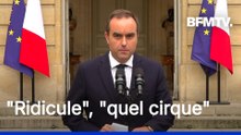"Quel cirque": les oppositions remontées après la reconduction de Sébastien Lecornu à Matignon