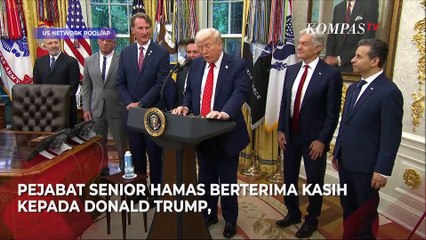 Pejabat Senior Hamas Basem Naim Berterima Kasih Kepada Presiden AS Trump usai Gencatan Senjata