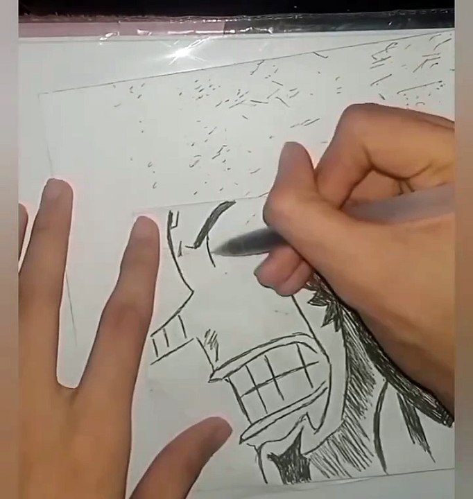 Usopp, Saitama and Garou Drawing