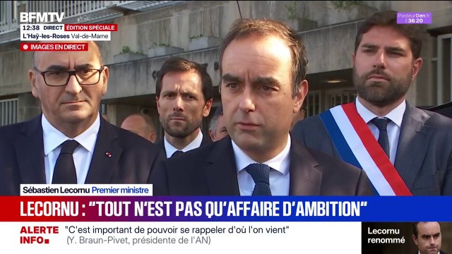 Il n'y avait pas beaucoup de candidats : Sébastien Lecornu revient sur sa reconduction à Matignon par Emmanuel Macron