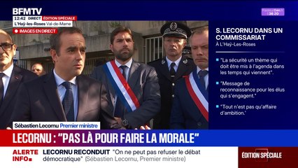 Sébastien Lecornu ne veut pas que ce gouvernement "soit prisonnier de certains appétits partisans"