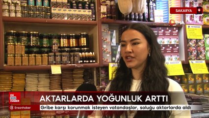 Sakarya'da vatandaşlar soluğu aktarda aldı