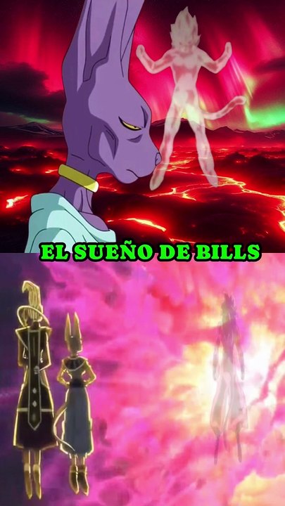 ¿Beerus soño con Goku ssj4 de dragon ball daima?