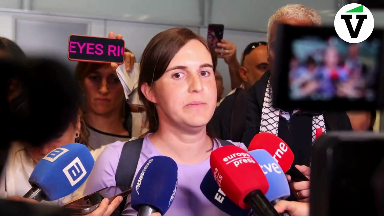 La diputada de Más Madrid y otros tres españoles de la segunda flotilla detenidos por Israel regresan a España
