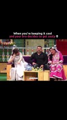 When you’re chillin’ but your bro starts acting all zesty and steals the spotlight 💅😂  #glamsham #thekapilsharmashow #zestymode #broantics #comedyvibes #funnyreel #tvhumor #chaoticenergy  glamsham, the kapil sharma show, zesty mode, bro antics, comedy v