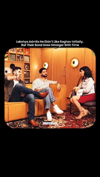 From awkward starts to solid friendship, Lakshya and Raghav prove that first impressions aren’t always right. 🤝😄  #glamsham #lakshya #raghav #friendshipgoals #bonding #bollywood  #behindthescenes #realtalk  glamsham, lakshya, raghav, friendship goals, b