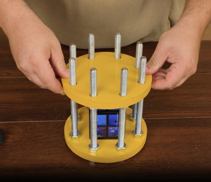 Creative DIY Organizer for Your WowCube Collection 🧩 #WowCube #DIYProjects