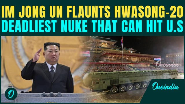 Kim Jong Un Unveils ‘DOOMSDAY MISSILE’ That Can Hit US: N.Korea Flaunts DEADLIEST Nuclear Weapon Yet