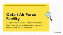 Qatar Air Force Facility in Idaho Sparks Controversy